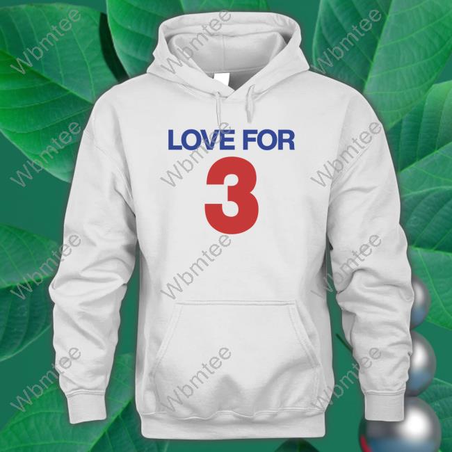 Official Love For 3 Shirt Love For 3 T-Shirts Stephen Whyno