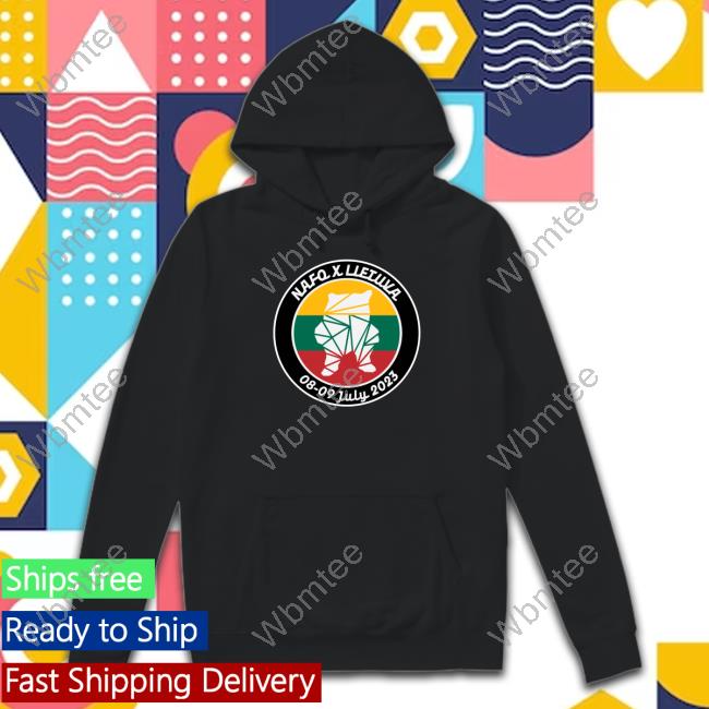 Official North Atlantic Fella Organization Shop Nafo Lietuva 08-09 July 2023 Long Sleeve Tee
