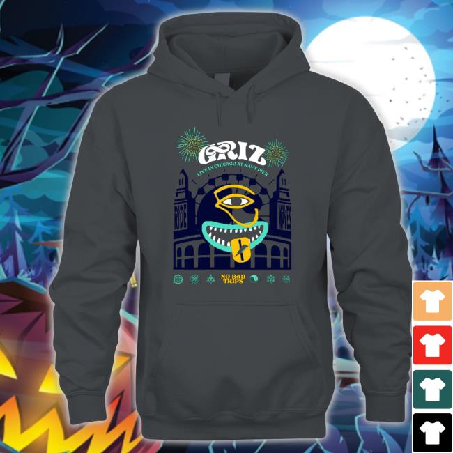 Official GRiZ Navy Pier 2019 Ride Waves Tee Shirt