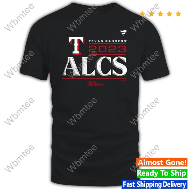Texas Rangers Fanatics Branded 2023 Division Series Winner Locker Room Tee
