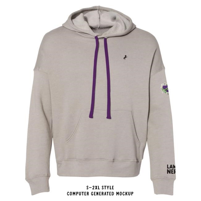 Official The Law Nerd Merch Store Emily D Baker Heart on My Sleeve Pull Over Hoodie