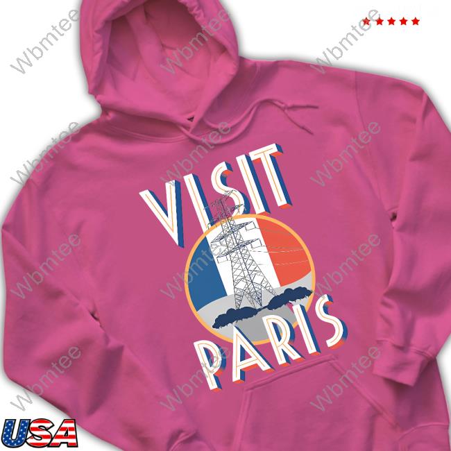 Official Shitheadsteve Merch Visit Paris T Shirt