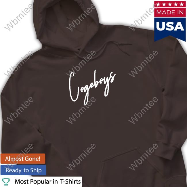 Cogeboys Hooded Sweatshirt Sheggz Merch