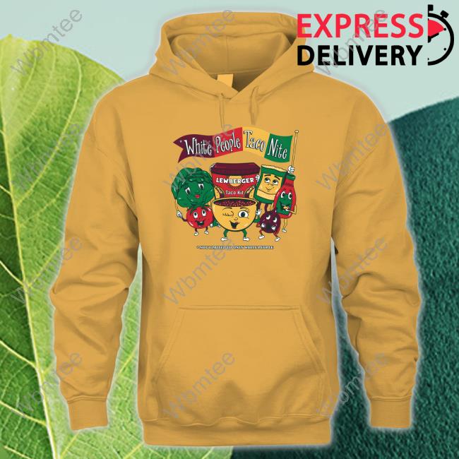Official White People Taco Nite T Shirt