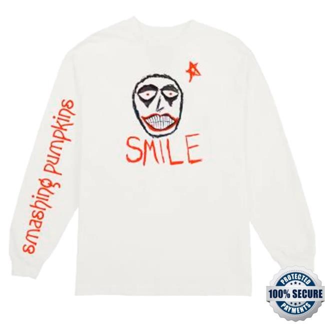 The Smashing Pumpkins Smile Tour L/S Tee The Smashing Pumpkins Merch Store