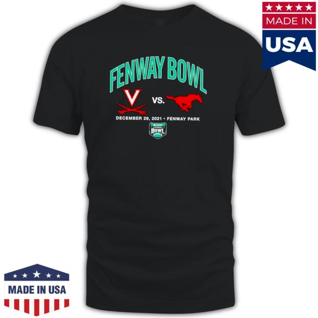 Virginia Cavaliers vs SMU Mustangs 2022 Fenway Bowl Dueling Sweatshirt