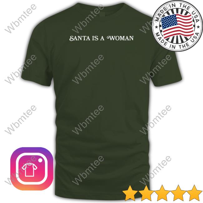 Official Santa Is A Woman Sweatshirt