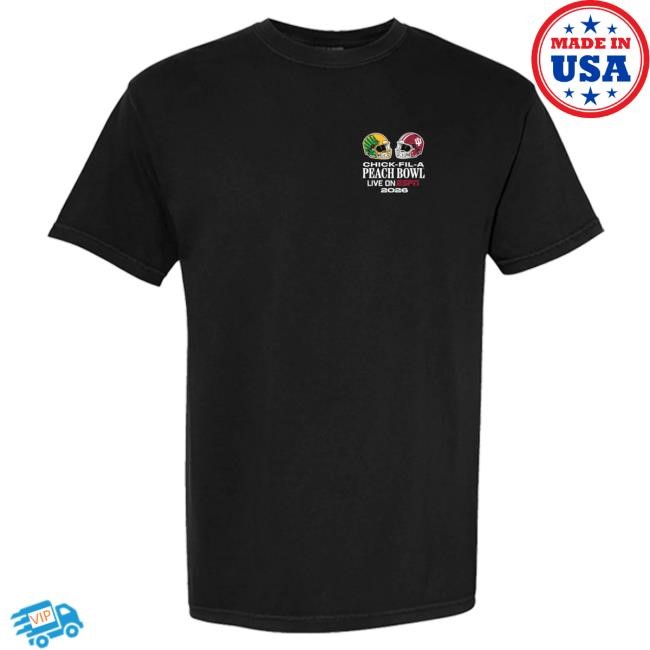 Indiana Hoosiers vs Oregon NCAA College NCAA Peach Bowl Match Up Shirt