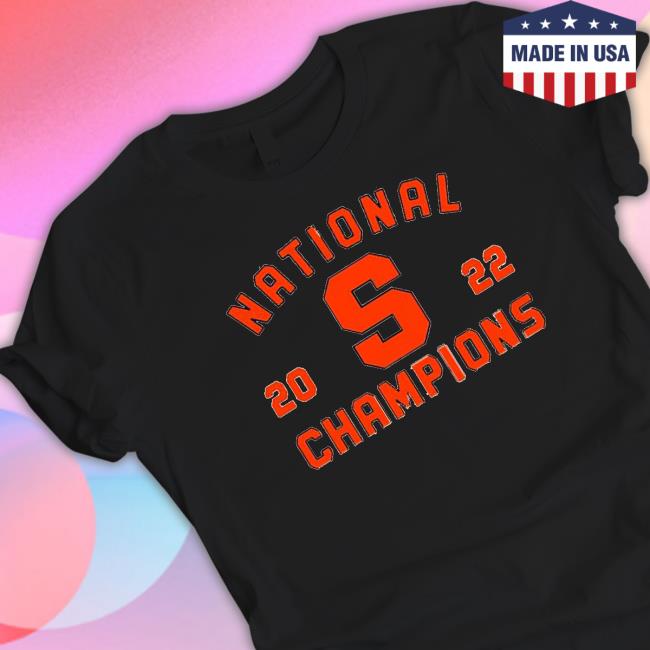 Official Men’s Soccer NCAA Champions Syracuse Orange Shirt 2022