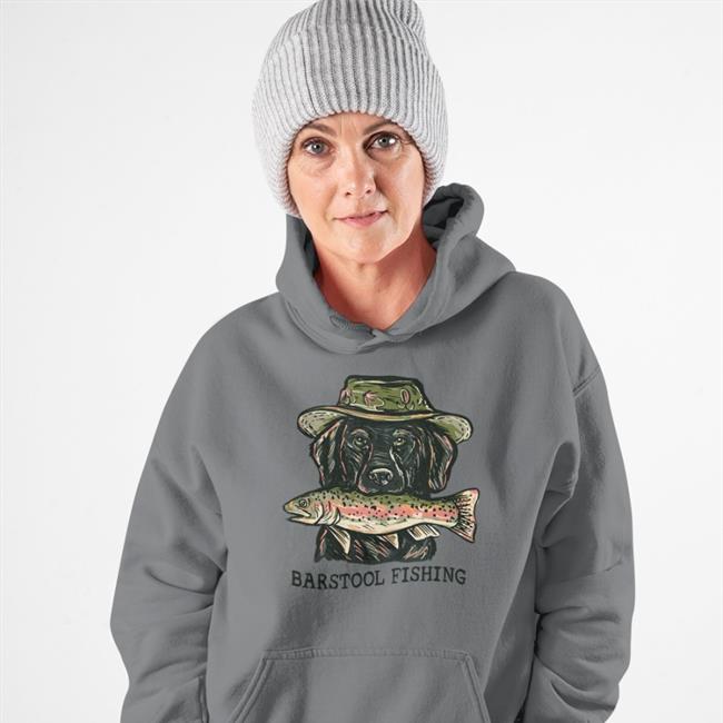 Red Line Radio Barstool Fishing Shirt