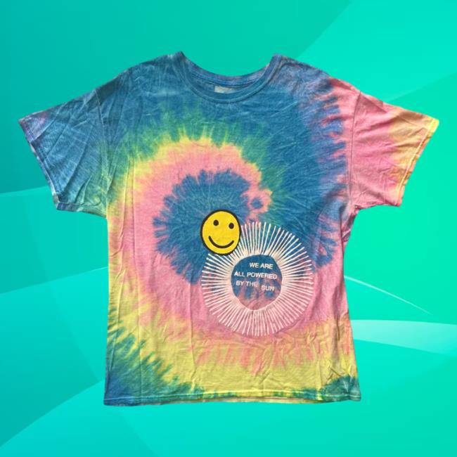 Official Penelope Nyc Shop Store Cpfm We Are All Powered By The Sun 1/1 Tie Dye T-Shirts
