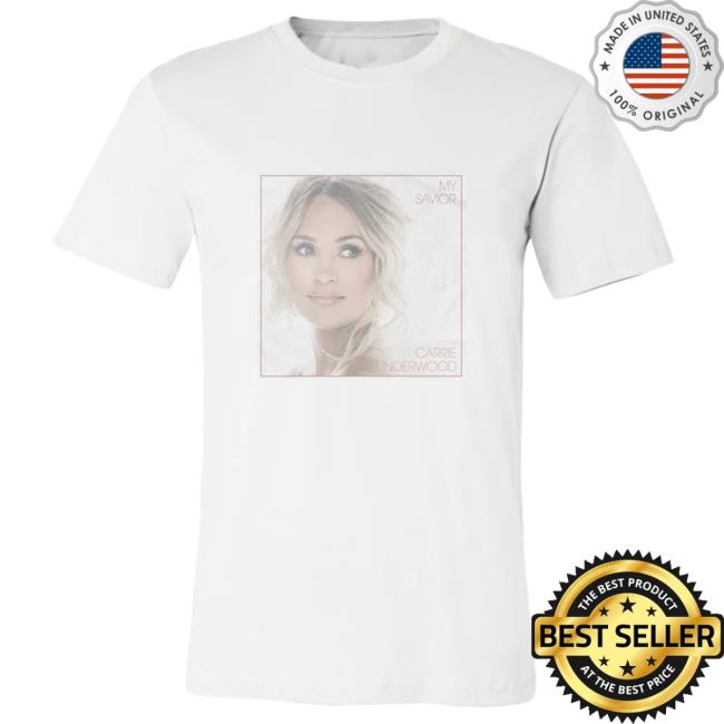 Official Carrie Underwood Merch Store Limited Edition My Savior Album Cover T Shirt Carrie Underwood Clothing Shop CarrieUnderwood