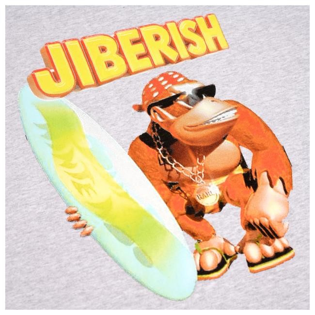 Official Jiberish Clothing Jiberish Crocodile Isle Mauve Tee