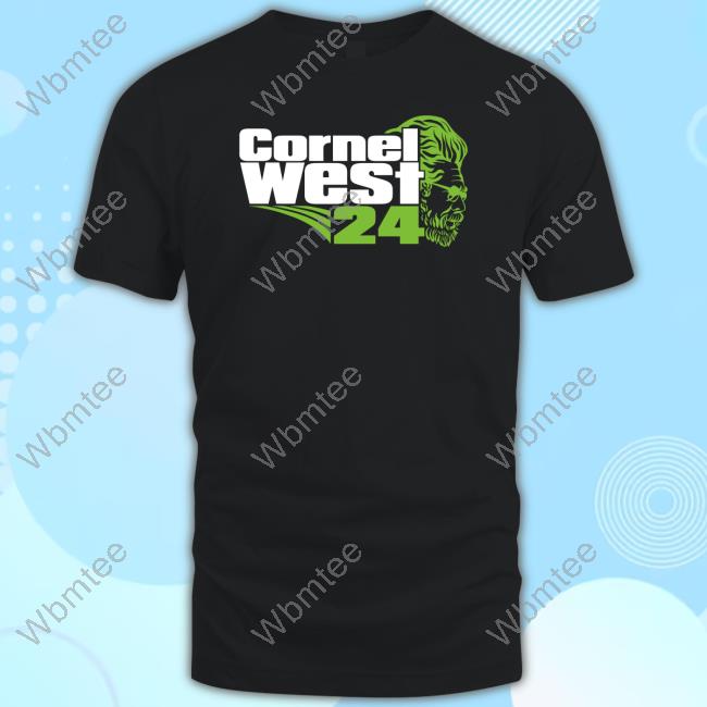 Cornel West 2024 Logo Black Long Sleeve Shirt