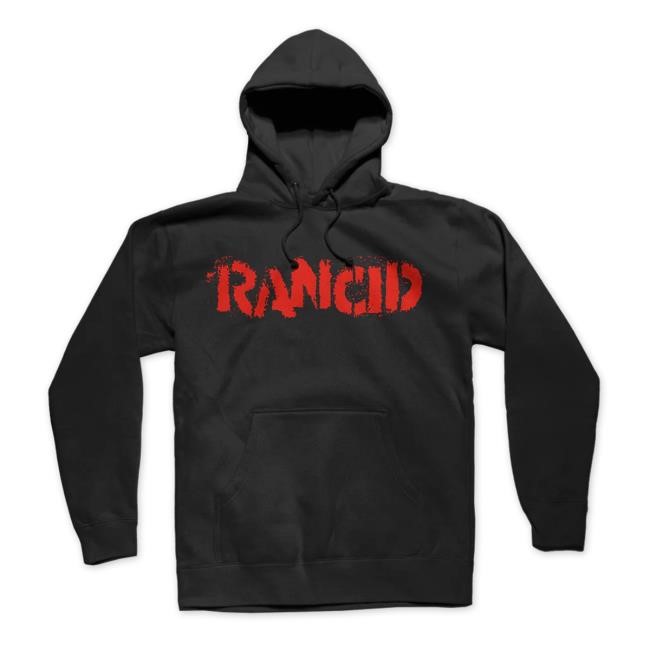 Stencil Logo Hoodie Sweatshirt – Rancid Store US
