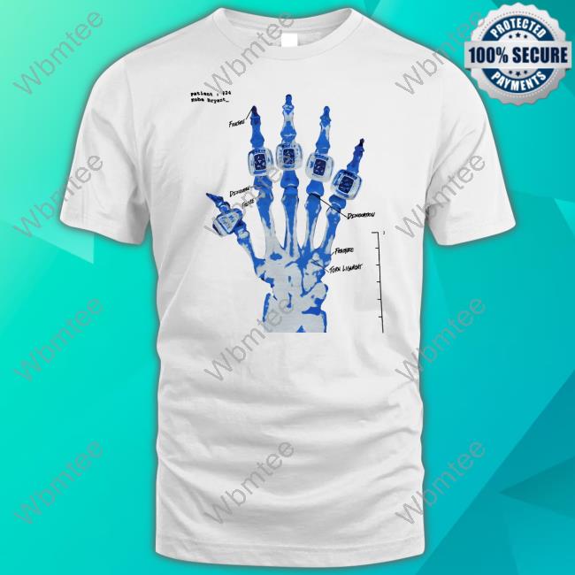 Do Not Disturb Shop Kobe Bryantx Ray Rings Hand Blue Shirt