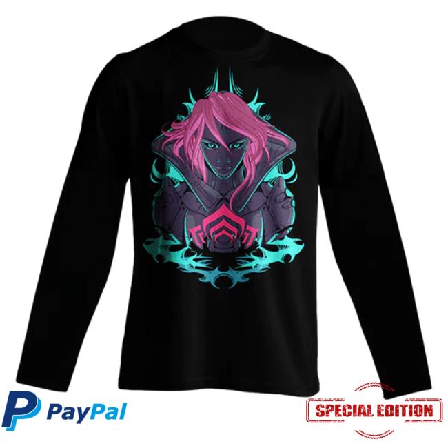 Official Warframe Merch Operator Long Sleeve T Shirt