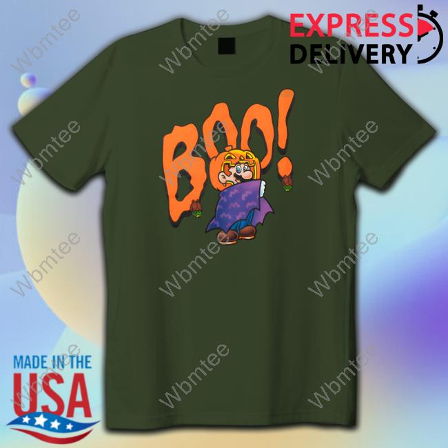 Nintendo NY Super Mario Boo Halloween 2023 Shirt