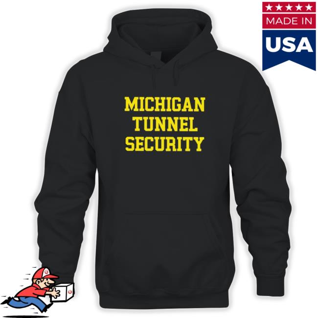 Michigan tunnel security Hooded Sweatshirt
