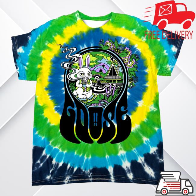 Goose The Band Goose Merch Wonderland V2 Tie Dye New Shirt