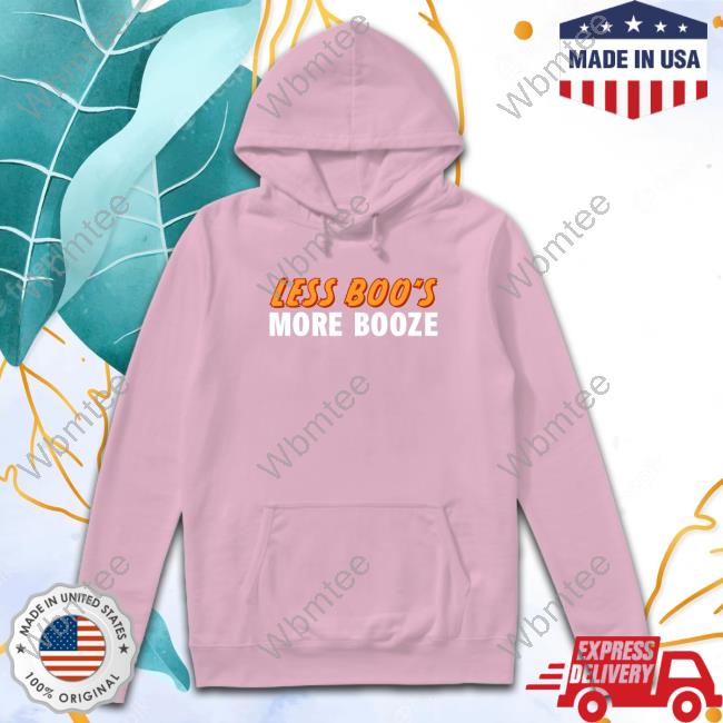 Shitheadsteve Merch Less Boo's More Booze T-Shirt