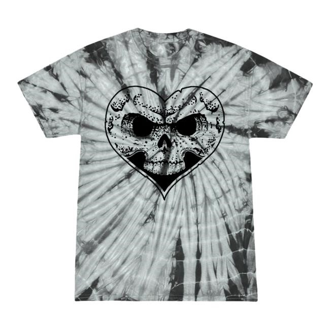 Alexisonfire Heartskull Tie-Dye Shirt Alexisonfire Merch