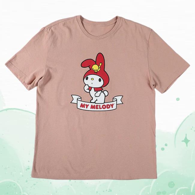 Official Sanrio Apparel Clothing Merch Store Shop My Melody X Dumbgood Sand Tee
