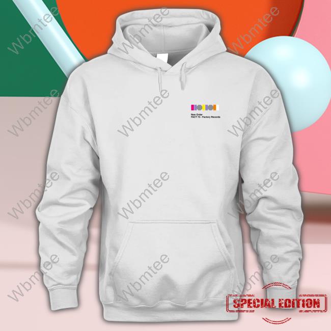 New Order Merch Blue Monday DMX Synth Hoodie