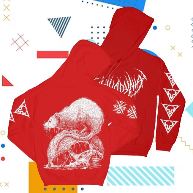 Official Vulvodynia Rising Merch Vulvodynia - Decay Red Sweater Risingmerch