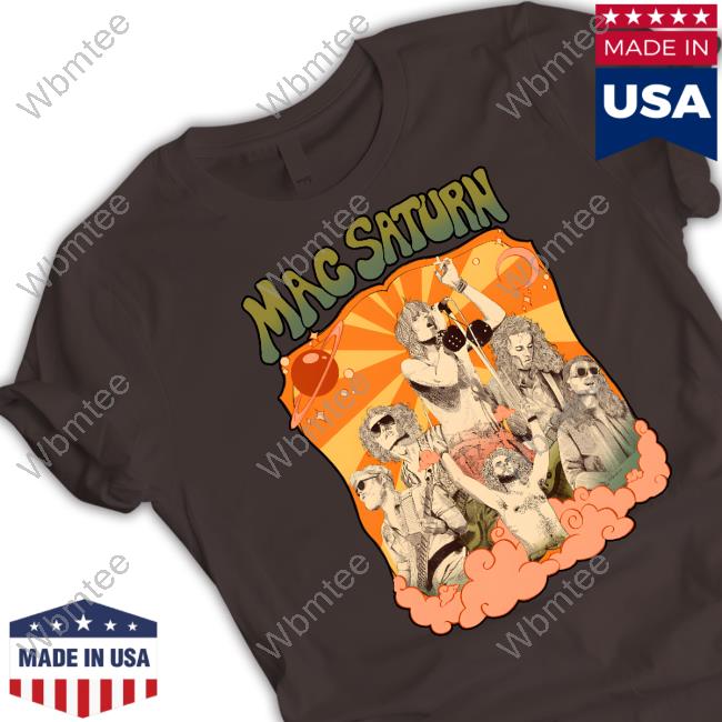 Official Mac Saturn Clover Mustard Print Shirt
