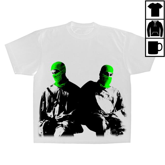 Mansionz Merch Mask White Shirt