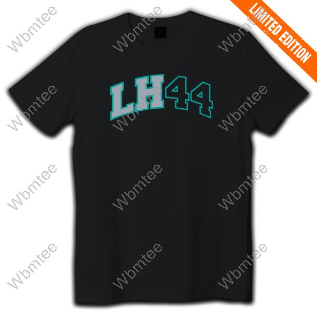 Mens Lewis Hamilton Long Sleeve Tee Black