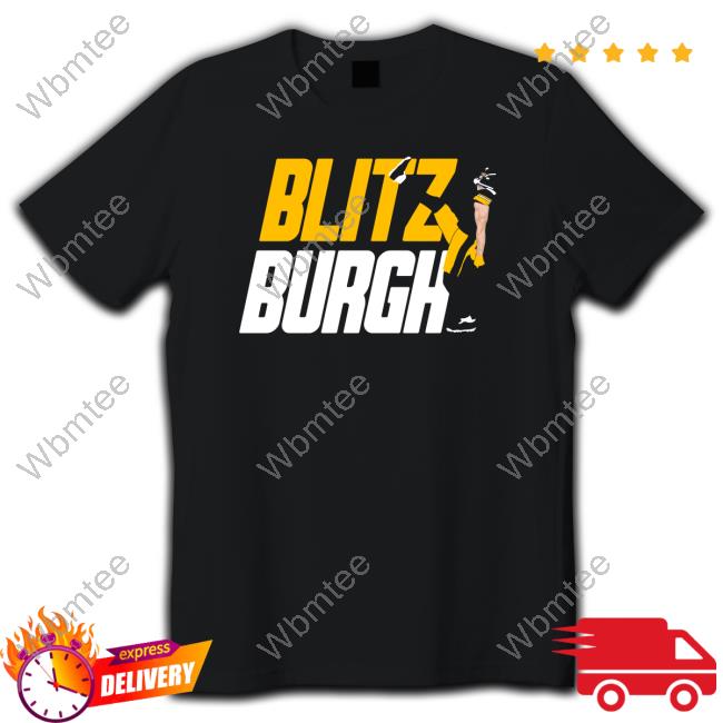 Official Pittsburgh Clothing Company A J Burnett Blitzburgh T-Shirt
