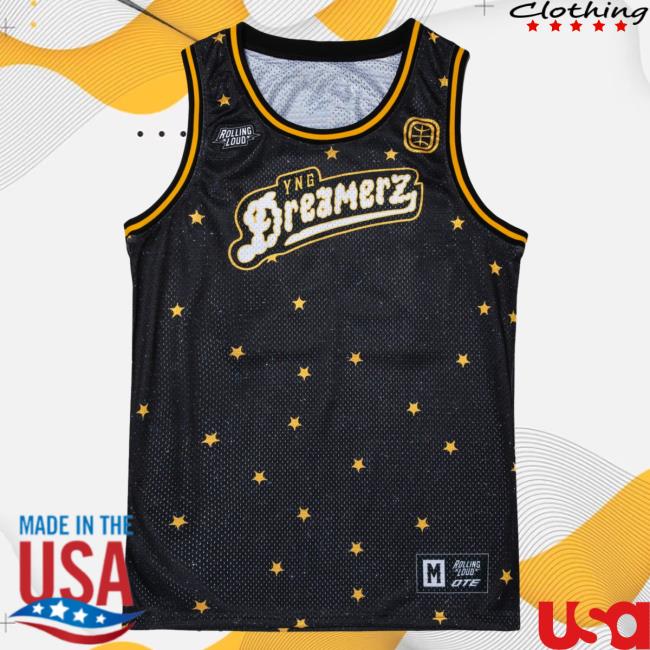 Official Overtime Tv Merch Store Apparel Clothing Shop Over Time Yng Dreamerz X Rolling Loud Jersey Tshirt