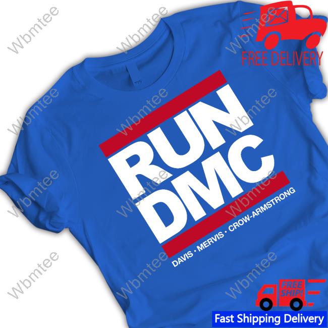 Run Dmc Davis Mervis Crow Armstrong Shirt