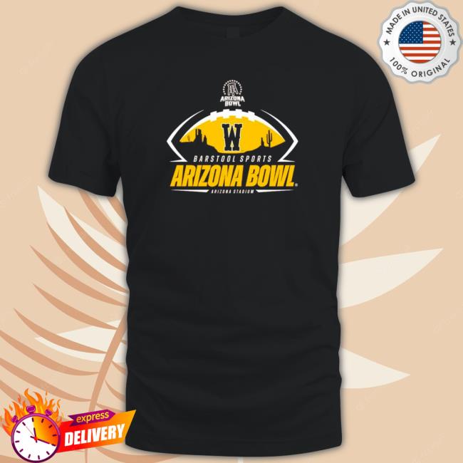 Wyoming Cowboys 2022 Barstool Sports Arizona Bowl T-Shirt