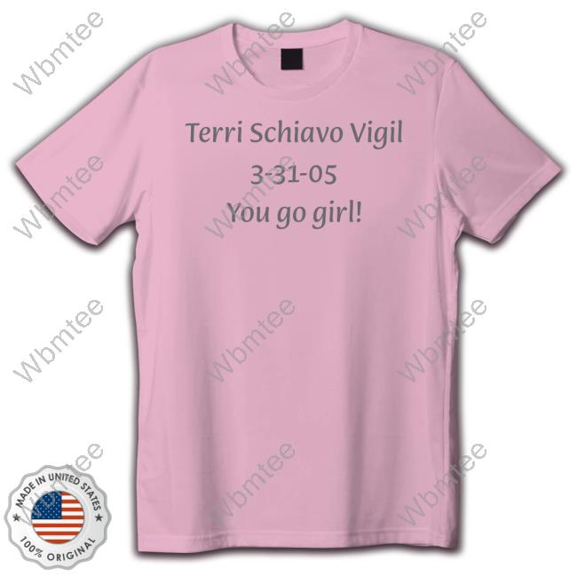 Official Terri Schiavo Vigil 3-31-05 You Go Girl Hoodie