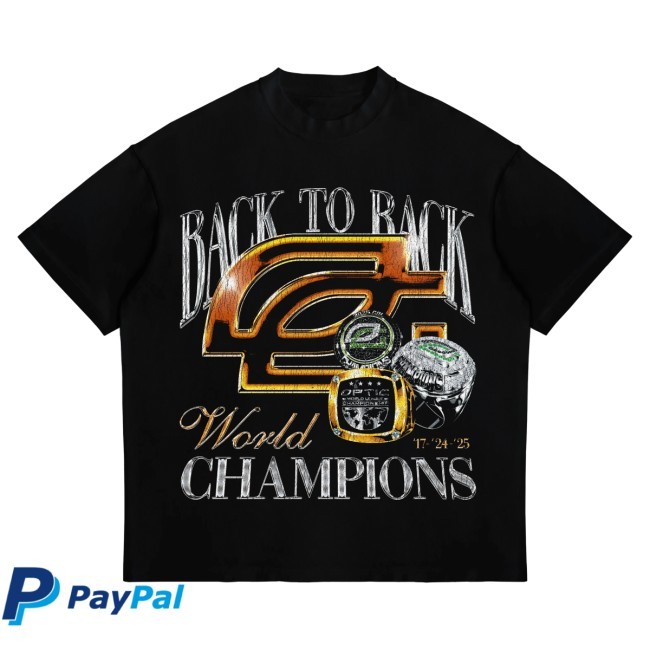 Official Optic Gaming Back-To-Back Champs Shirt - Optic Gaming
