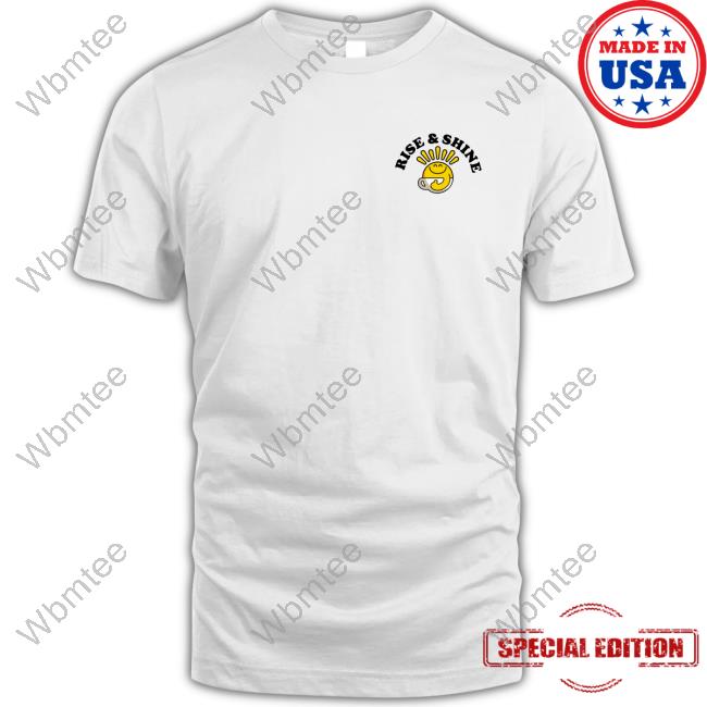 Official Rise & Shine White Hoodies