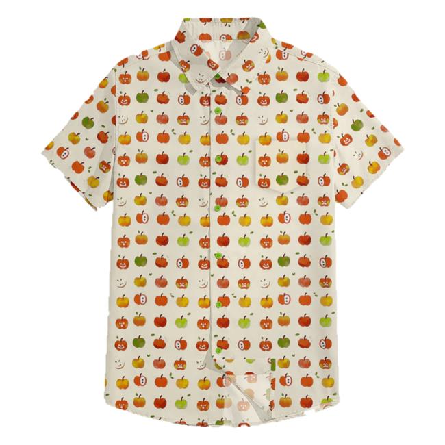 Official Liliuhms Shop Merch Hungry For Apples Button Up Tee Shirt