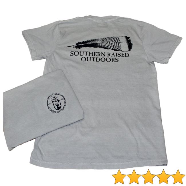 Southern Raised Apparel Clothing Turkey Feather Shirt