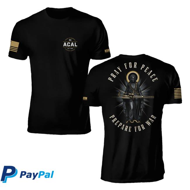 Official Acal Clothing Shop Merch Prepare For War Popover Shirt