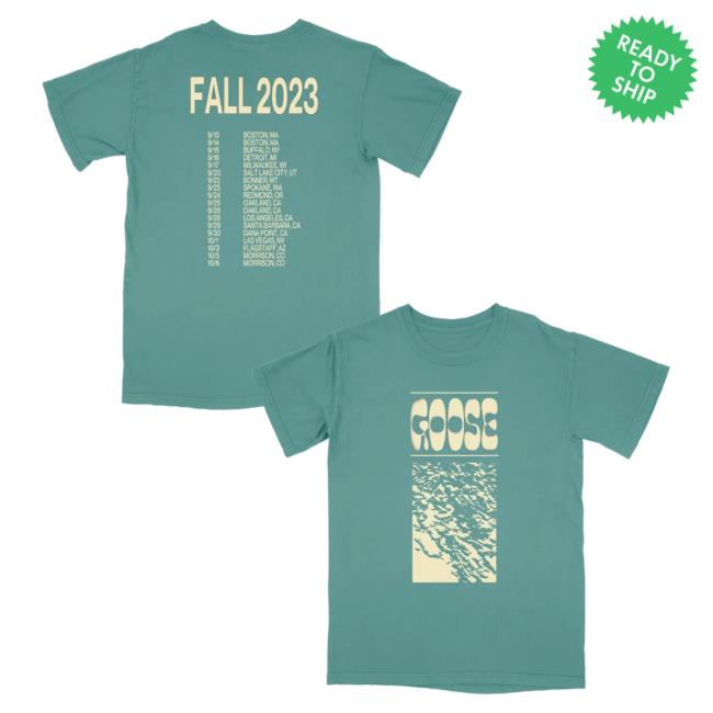Official Goose The Band Merch Goosetheband Drippy Tour Popover Shirt