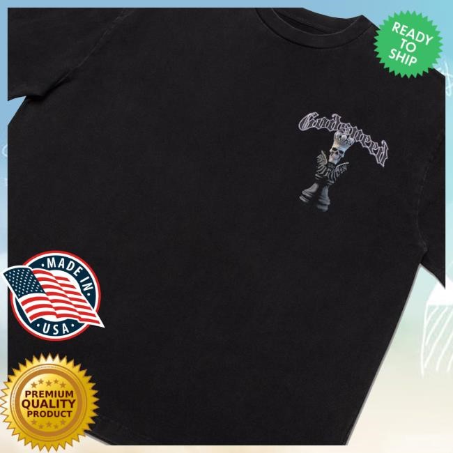 King 4Ever Tee (Black) Official Godspeed New York Merch Store Godspeednewyork