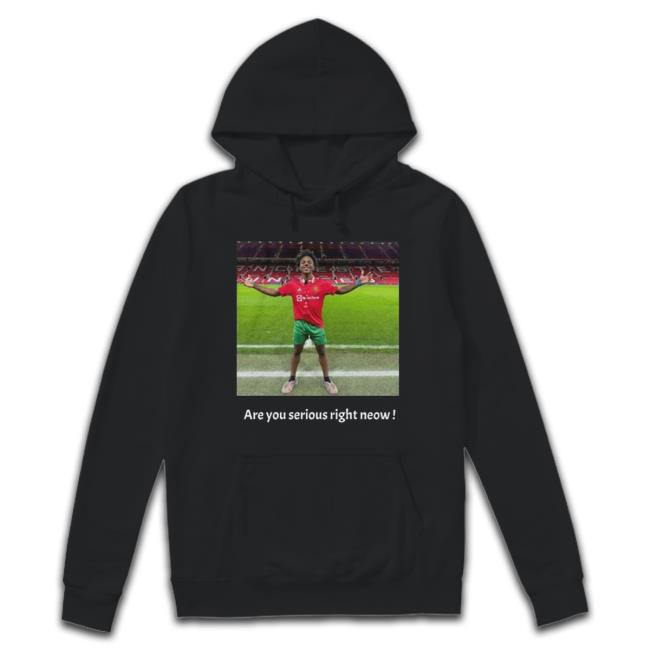 Ishowspeed Are You Serious right neow Tee Ishowspeed Are You Serious right neow Hooded Sweatshirt