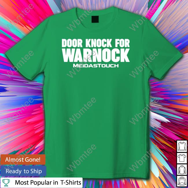 Meidastouch Merch Door Knock For Warnock TankTop