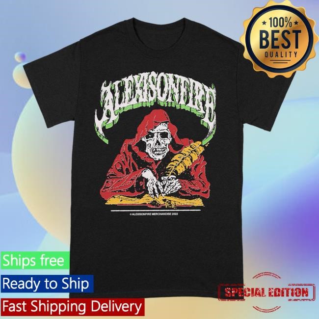 Alexisonfire Skelwrite Tee Alexisonfire Merch