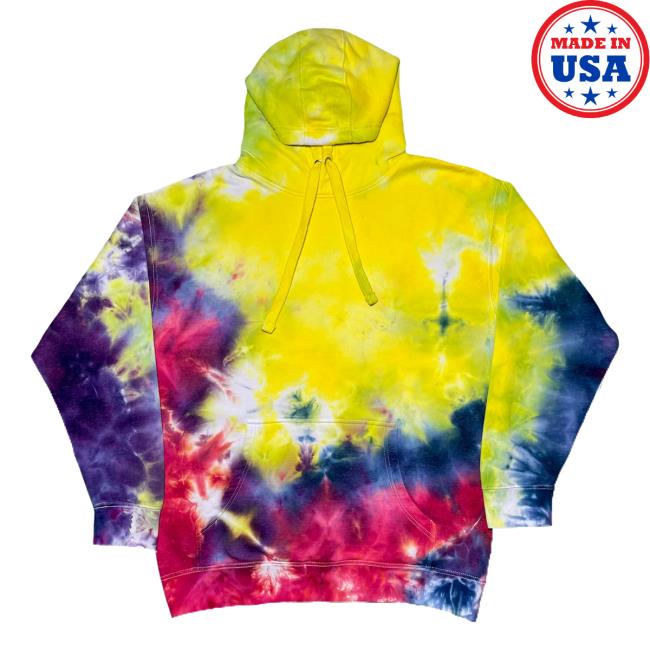 The Tie Dye Company Multicolor Tie Dye Pullover Sweatshirt