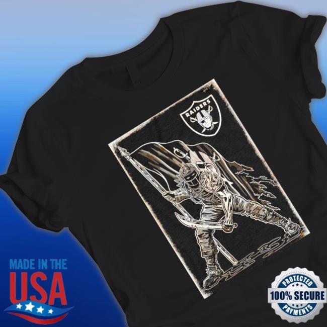 Raider Nation Poster Shirt Raider Nation Poster Hooded Sweatshirt