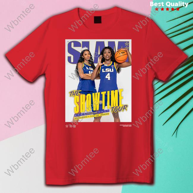 Slam Goods Merch Angel Reese Flau'jae Johnson T Shirt